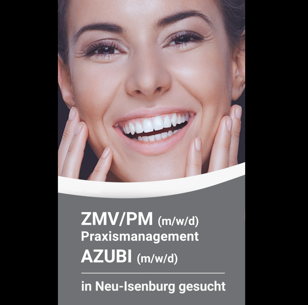 2022-03 ZMV/PM - Praxismanagement in Neu-Isenburg Stellenangebot